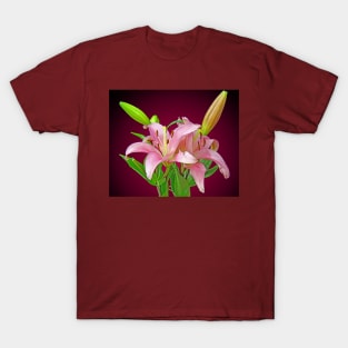 Two pink Lilies T-Shirt